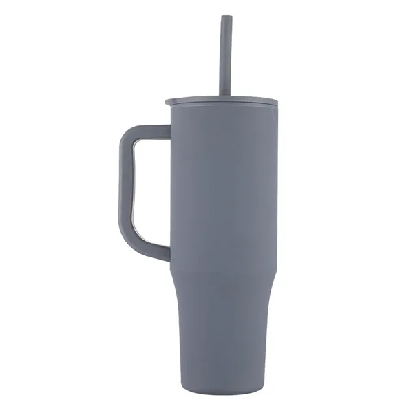 Medium Gray color option for Seneca 30 Oz Eco Friendly Straw Mug