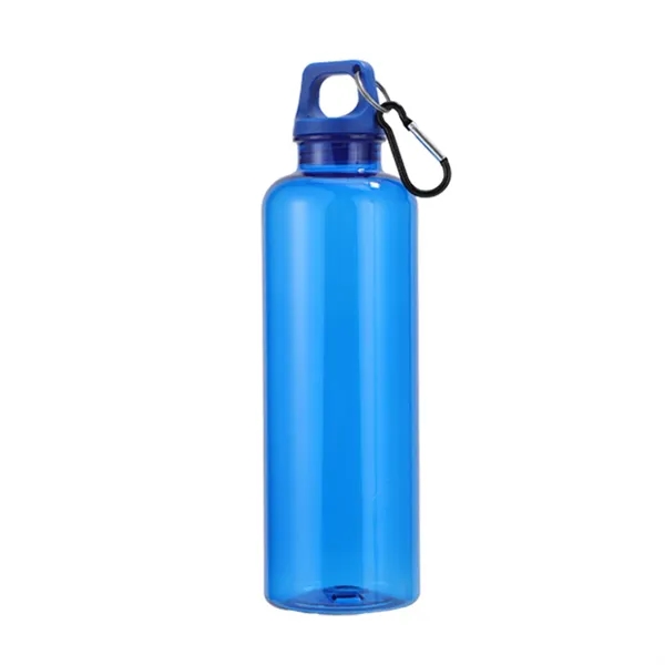 Trans Blue color option for Aloha 25 Oz Rpet Reusable Translucent Bottle W/ Carabiner