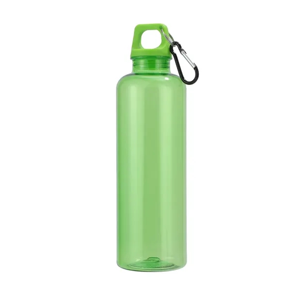 Trans Lime Green color option for Aloha 25 Oz Rpet Reusable Translucent Bottle W/ Carabiner