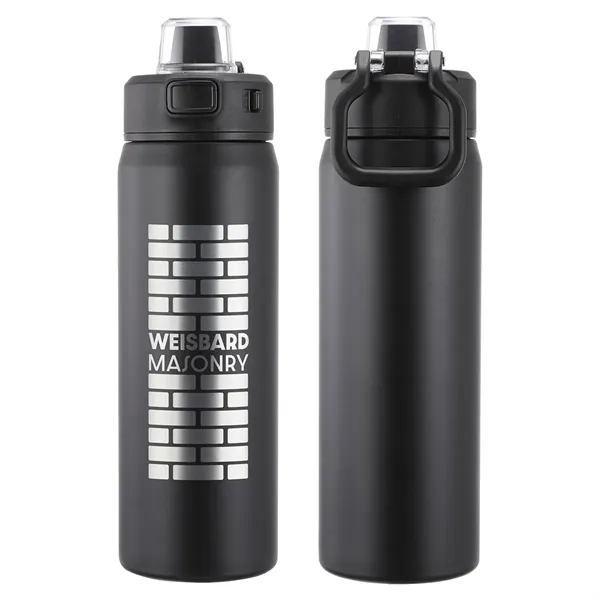 Medium Black color option for Eden 30 Oz Eco Friendly Recycled Stainless Steel Bottle
