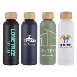 Photo of Lexi 17 Oz Eco Friendly Vacuum Stainless Steel Bottle W/ Bam