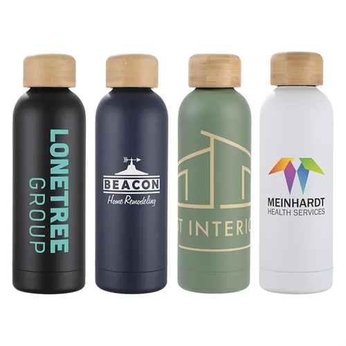 Main photo of Lexi 17 Oz Eco Friendly Vacuum Stainless Steel Bottle W/ Bam