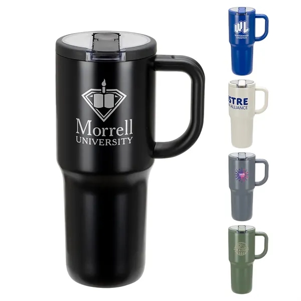 Medium Black color option for Everest 30 Oz Vacuum Insulated Eco Friendly Mug