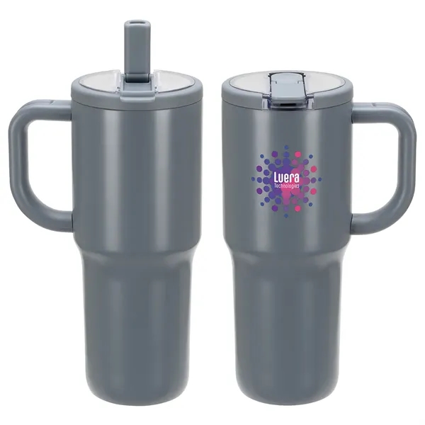 Medium Gray color option for Everest 30 Oz Vacuum Insulated Eco Friendly Mug
