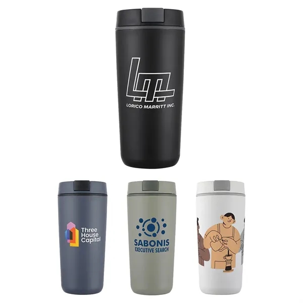 Medium Black color option for Tonal 16 Oz Eco Friendly Tumbler