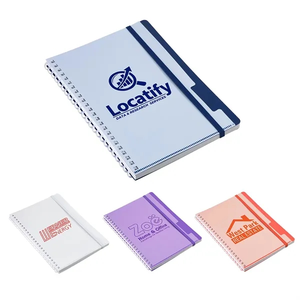 Photo of Arcadia Soft Spiral Notebook With Front Pocket