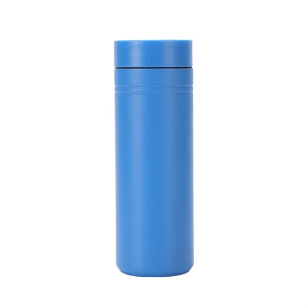 Azure color option for 360 Troy 16 Oz Eco Friendly Leak Proof Vacuum Tumbler