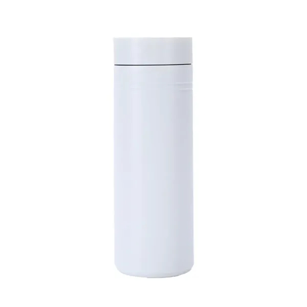 Medium White color option for 360 Troy 16 Oz Eco Friendly Leak Proof Vacuum Tumbler
