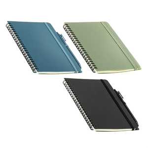 Photo of Avignon Repreve® Recycled Hardcover Spiral Notebook With Pe