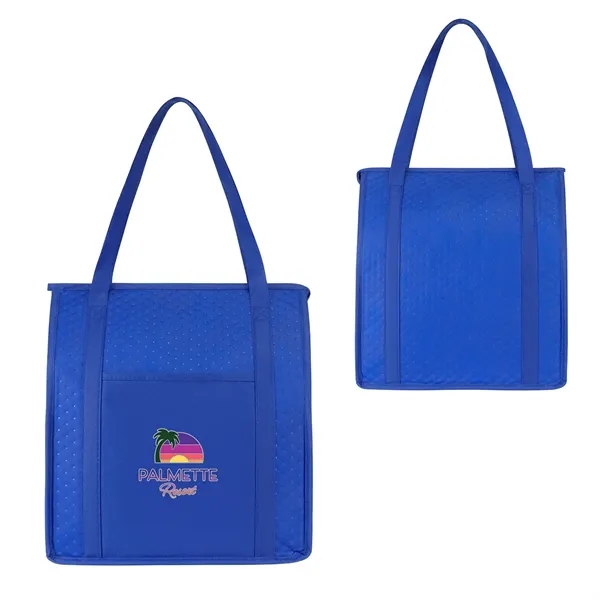 Medium Royal Blue color option for Sundial Non Woven Lunch Cooler Bag