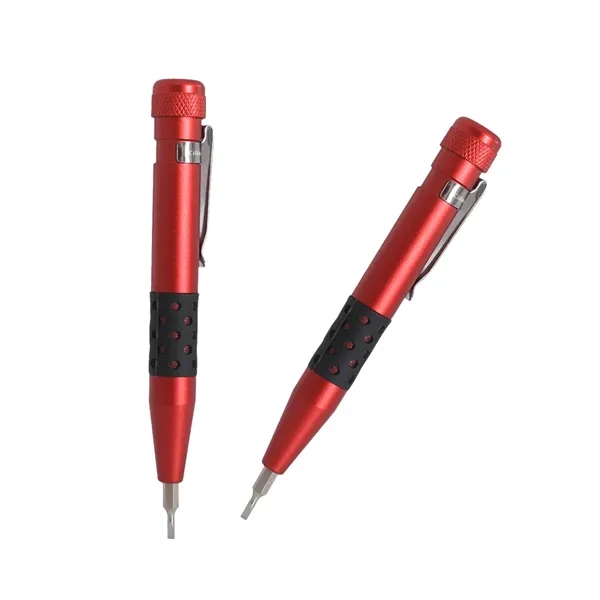 Medium Red color option for Best Buddy Tools® 9 In 1 Magnetic Pocket Screwdriver