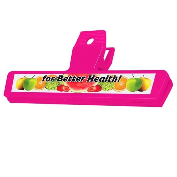 Hot Pink color option for Garyline® 6" Bag Clip