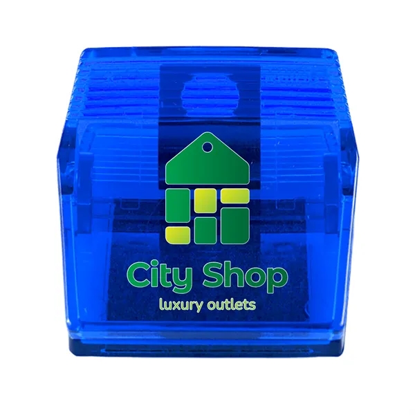 Translucent Blue color option for Garyline® 2" Magnet Memo Clip