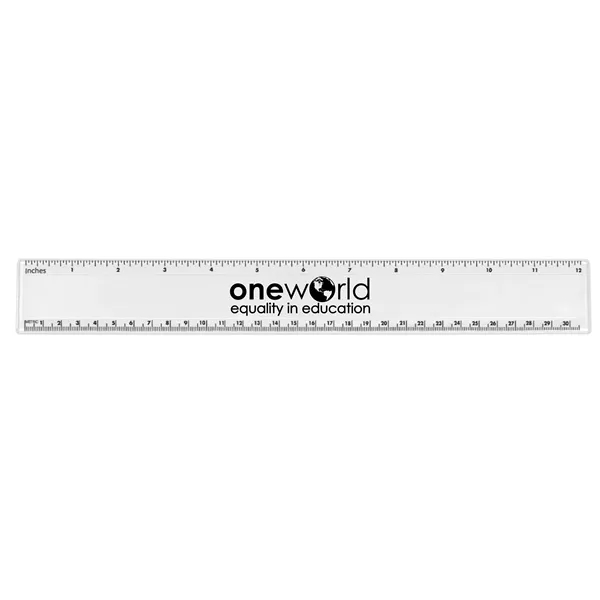 White color option for Garyline® 12" Standard Ruler