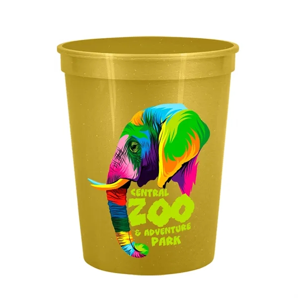 Metallic Gold color option for Garyline® Cups On The Go Stadium Cup   16 Oz.