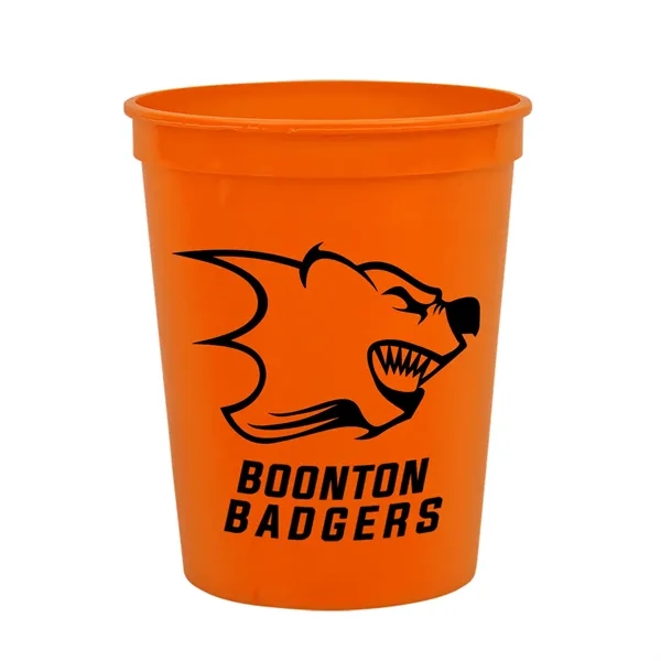 Orange color option for Garyline® Cups On The Go Stadium Cup   16 Oz.