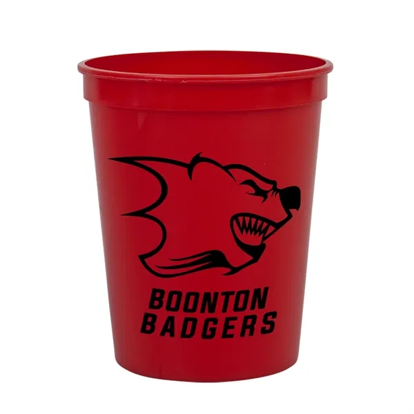 Red color option for Garyline® Cups On The Go Stadium Cup   16 Oz.
