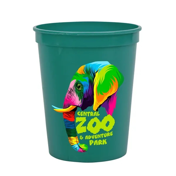 Teal color option for Garyline® Cups On The Go Stadium Cup   16 Oz.
