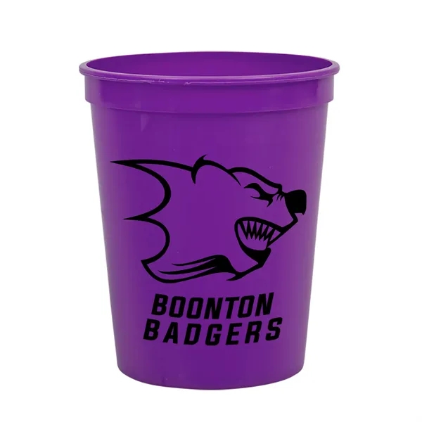 Violet color option for Garyline® Cups On The Go Stadium Cup   16 Oz.