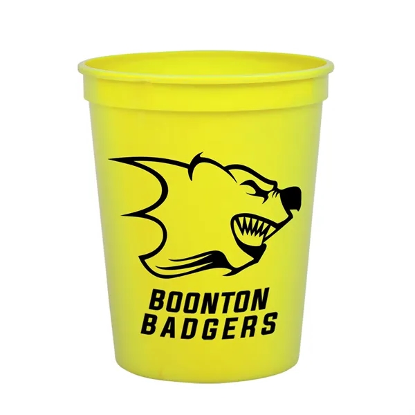 Yellow color option for Garyline® Cups On The Go Stadium Cup   16 Oz.