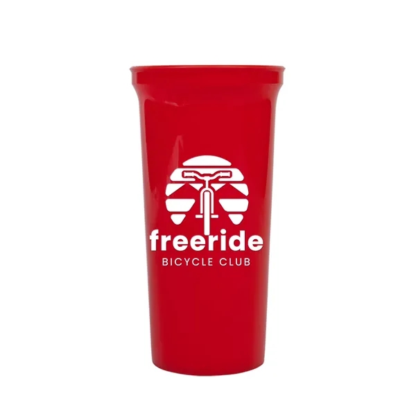 Red color option for Garyline® Supersize Stadium Cup   32 Oz.