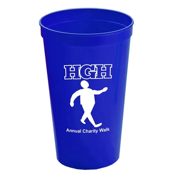 Royal Blue color option for Garyline® Cups On The Go Stadium Cup   22 Oz.