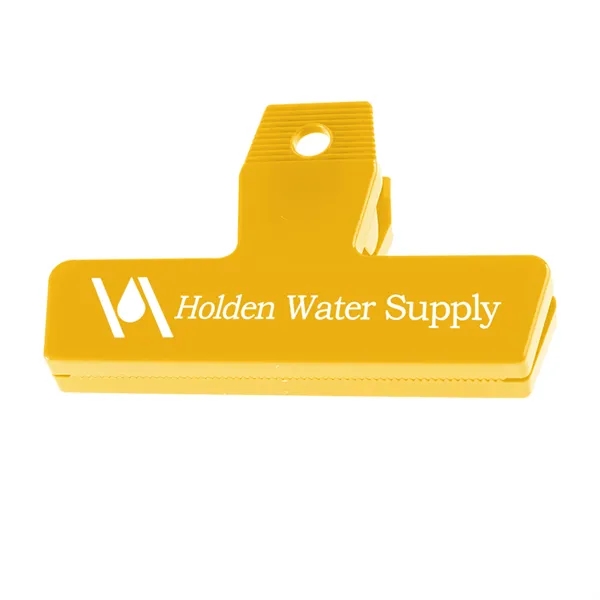 Yellow color option for Garyline® 4" Bag Clip