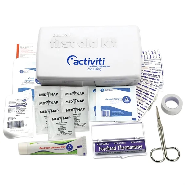 White color option for Garyline® Family Medical Kit   46 Piece