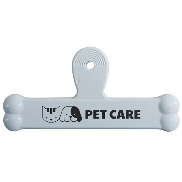 White color option for Garyline® 6" Bone Shaped Bag Clip
