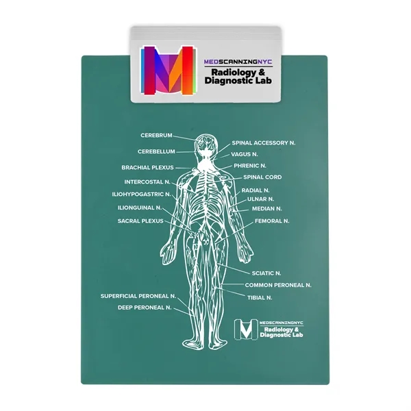 Teal color option for Garyline® Letter Clipboard With Jumbo Clip