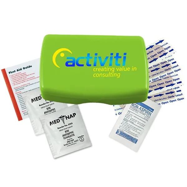 Lime Green color option for Garyline® Express First Aid Kit