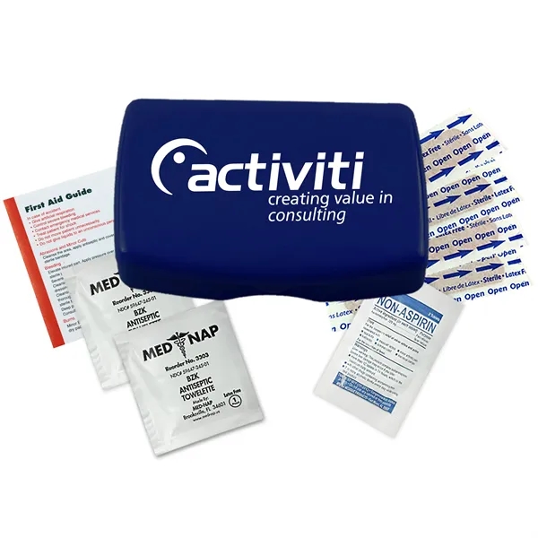 Navy Blue color option for Garyline® Express First Aid Kit