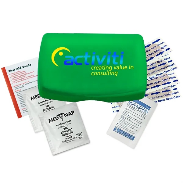 Translucent Green color option for Garyline® Express First Aid Kit