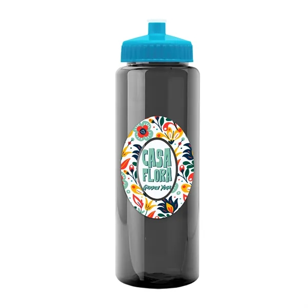 Smoke color option for Garyline® Guzzler Bottle With Push Pull Lid   32 Oz.