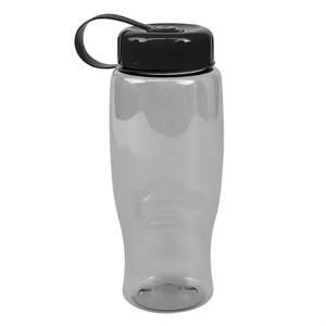 Photo of Garyline® Poly+ Bottle With Tethered Lid   27 Oz.