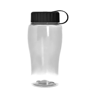Photo of Garyline® Poly+ Jr. Bottle With Tethered Lid   18 Oz.