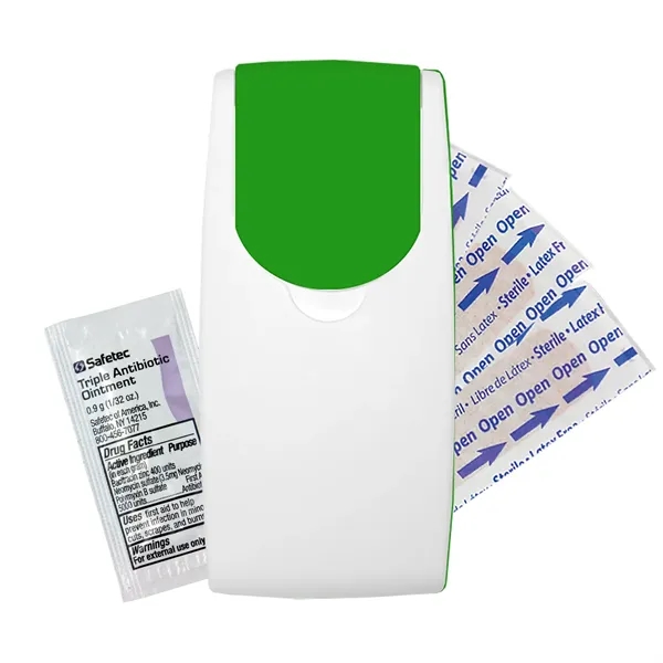 White color option for Garyline® Flip Top First Aid Kit   3 Piece Kit