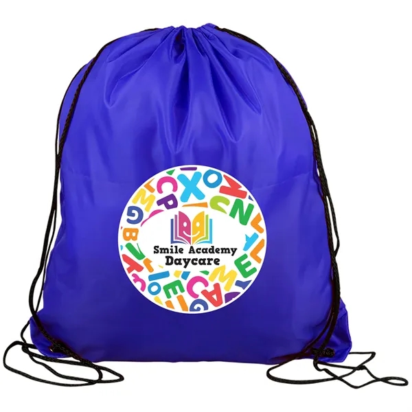 Royal Blue color option for Garyline® Graduate Drawstring Backpack