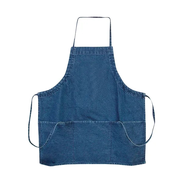 Denim Blue color option for Denim 3 Pocket Apron