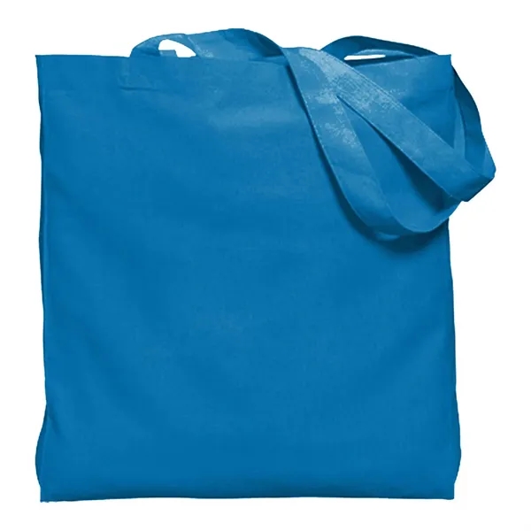 Pacific Blue color option for Good Value™ Colored Gusseted Economy Tote