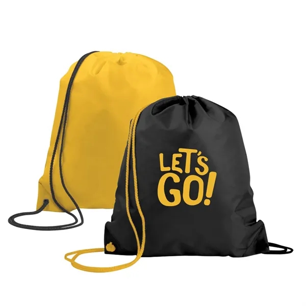 Black/Gold color option for Good Value™ Spirit Drawcord