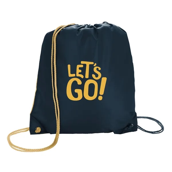 Navy/Gold color option for Good Value™ Spirit Drawcord