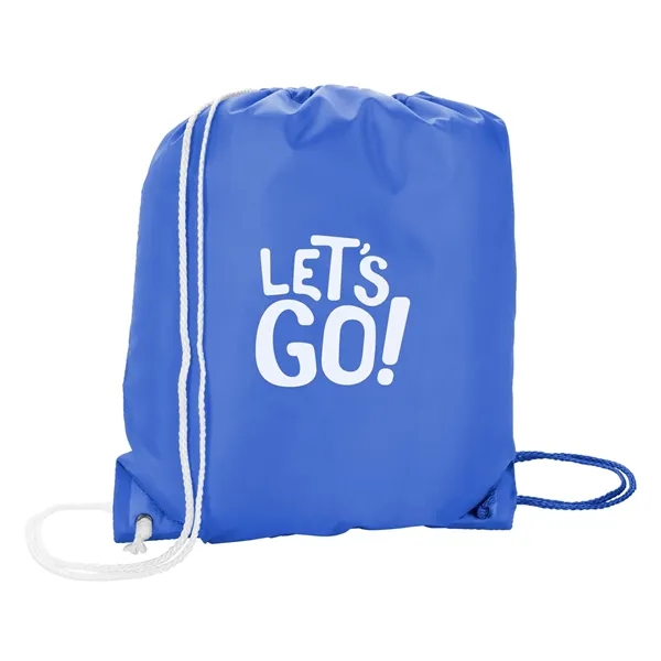 Royal/White color option for Good Value™ Spirit Drawcord