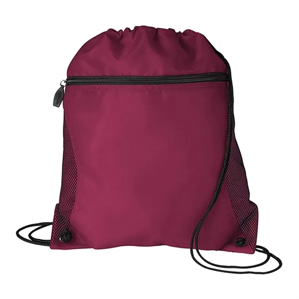 Maroon color option for Good Value™ Mesh Pocket Drawcord