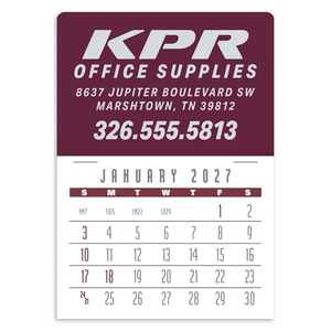 Photo of Triumph® Calendars Press N Stick Contemporary Calendar