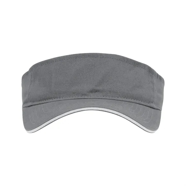 Charcoal/White color option for The Visor