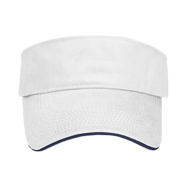 White/Navy color option for The Visor