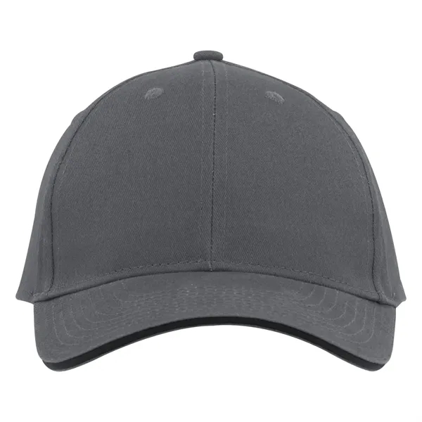 Charcoal/Black color option for Good Value™ Pro Lite Deluxe Ii Cap With Sandwich Visor