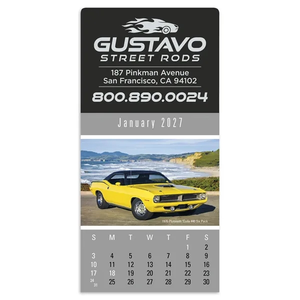 Photo of Triumph® Calendars Press N Stick Cruisin' Cars Calendar