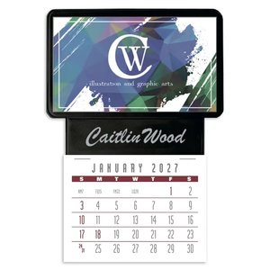 Photo of Triumph® Calendars Press N Stick Business Card Holder Wit...